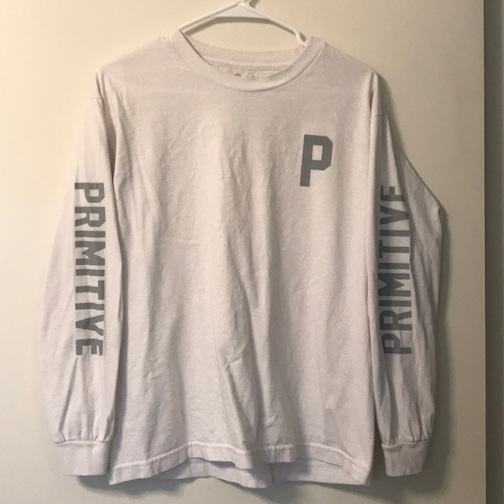 Primitive White Long Sleeve T-shirt